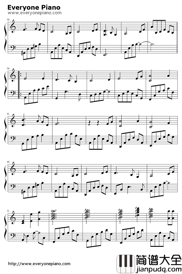 灰色空间钢琴谱_罗志祥