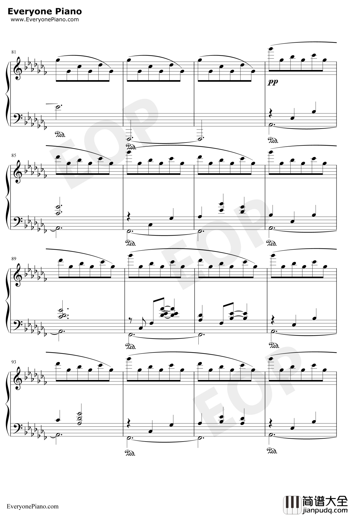 Wind_Crest钢琴谱_植松伸夫_风之纹章