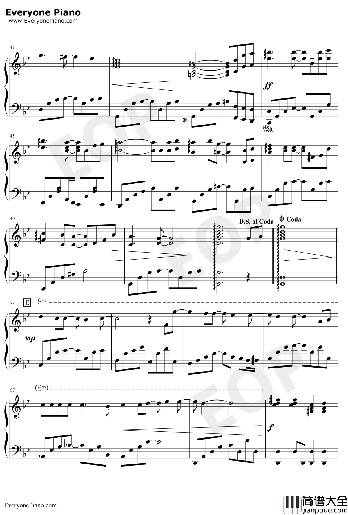 从开始到现在钢琴谱_张信哲_冬季恋歌主题曲