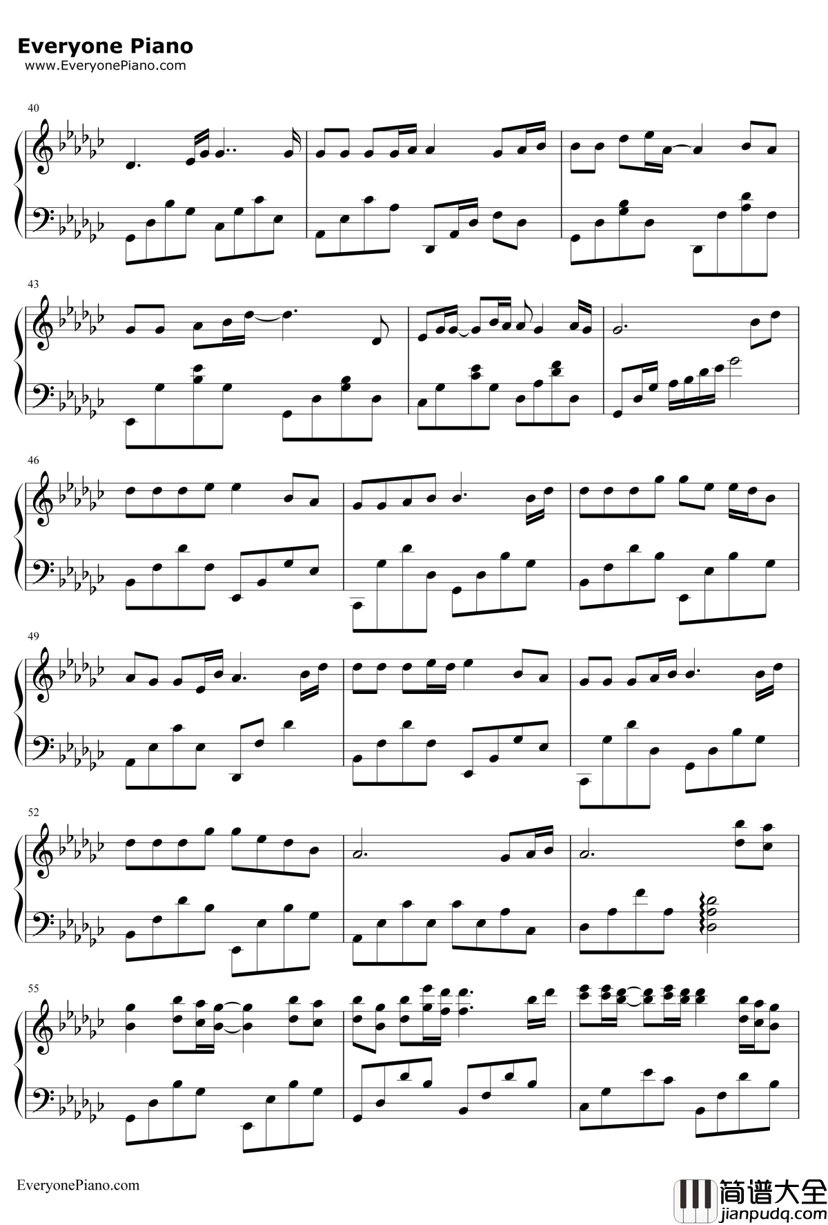 老鼠爱大米钢琴谱_杨臣刚