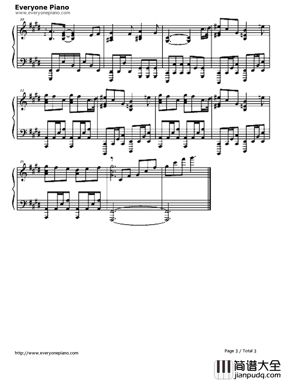 旅の途中钢琴谱_清浦夏实_狼与香辛料ⅠOP