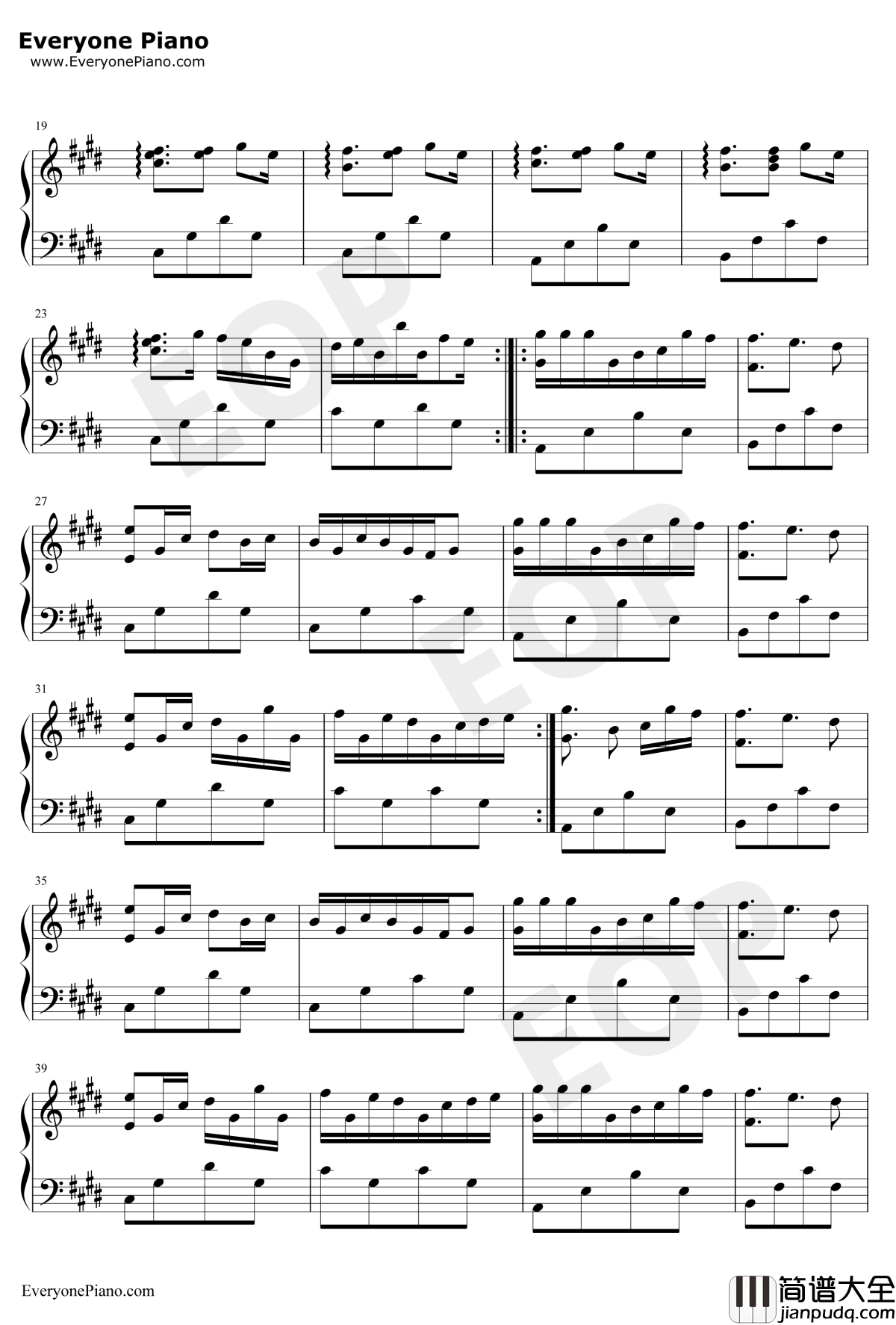 Children_of_The_Earth钢琴谱_Ayur