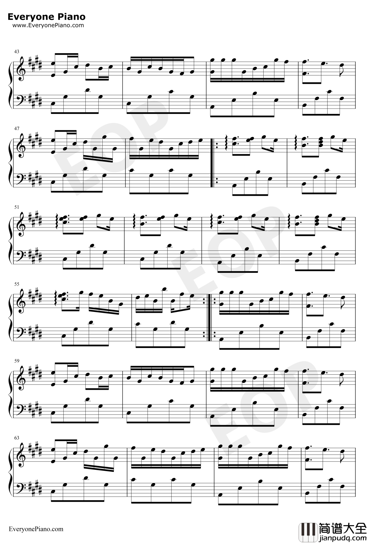 Children_of_The_Earth钢琴谱_Ayur