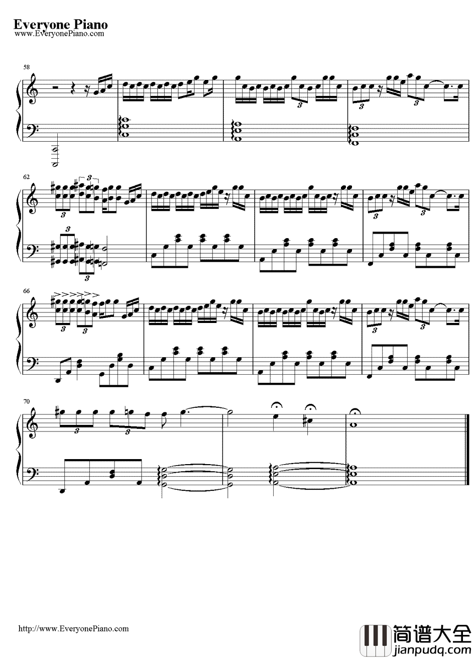 疯人愿钢琴谱_魏晨_话剧奋斗主题曲