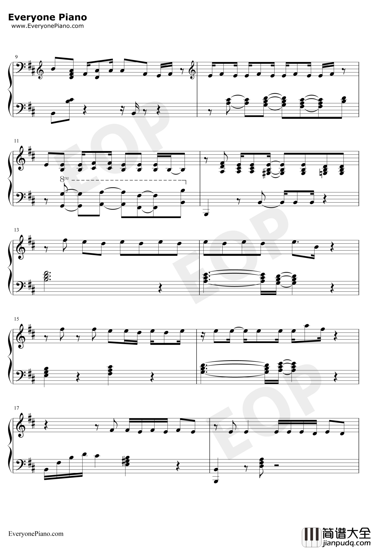 What's_your_name钢琴谱_4MINUTE