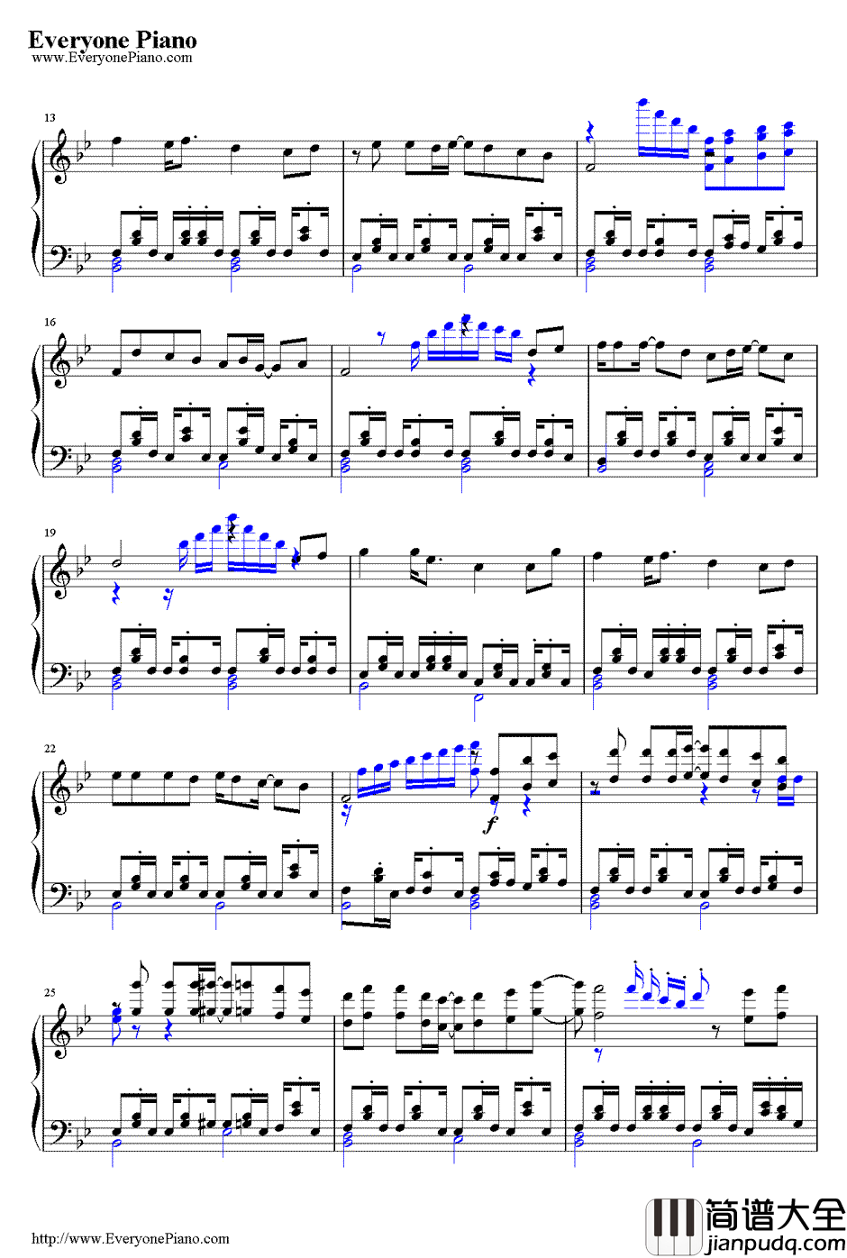 top_of_the_world钢琴谱_卡伦卡朋特_世界之巅