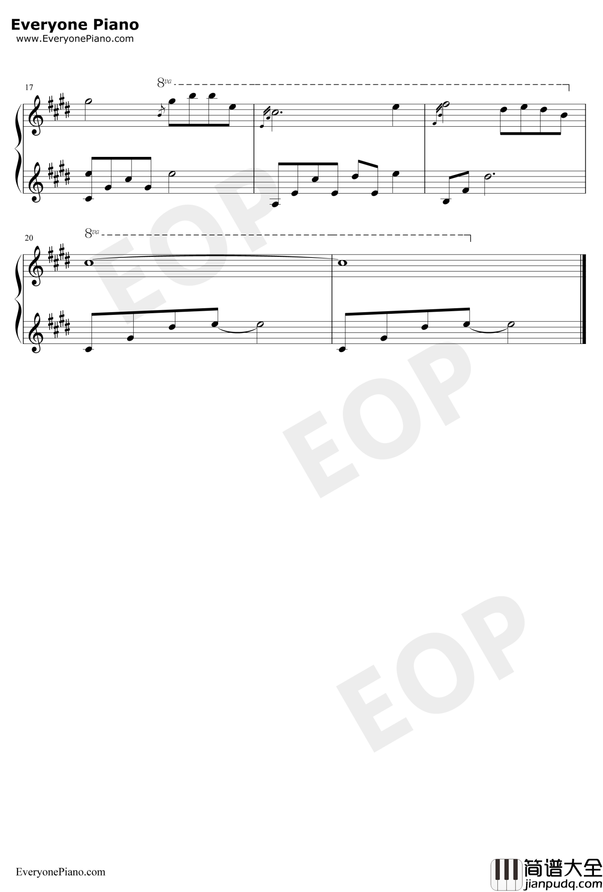 是我在做多情种钢琴谱_胡杨林_来不及说爱你插曲