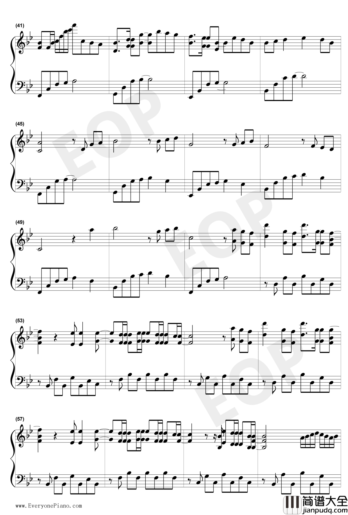 Love_The_Way_You_Lie钢琴谱_EminemRihanna_爱你说谎的样子