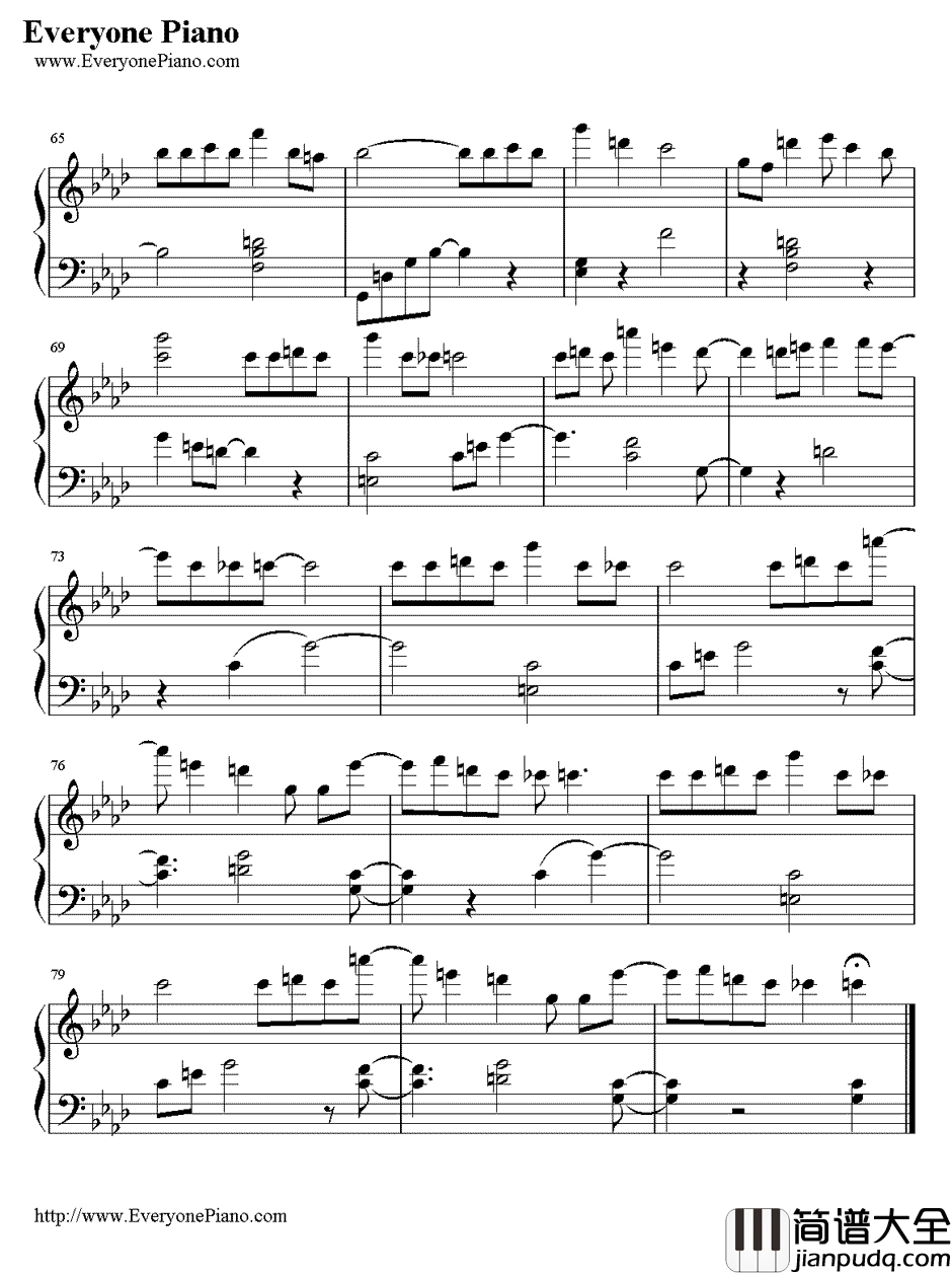 星をめざして钢琴谱_NEWS_以星星为目标_NEWS