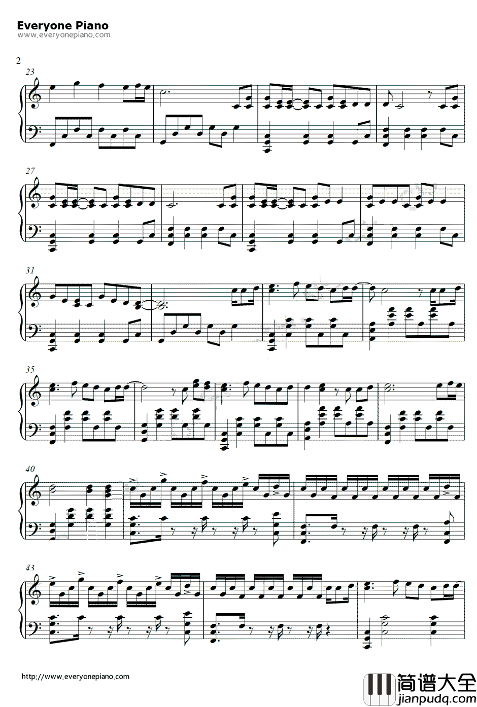 Iridescent钢琴谱_林肯公园Linkin_Park_变形金刚3主题曲