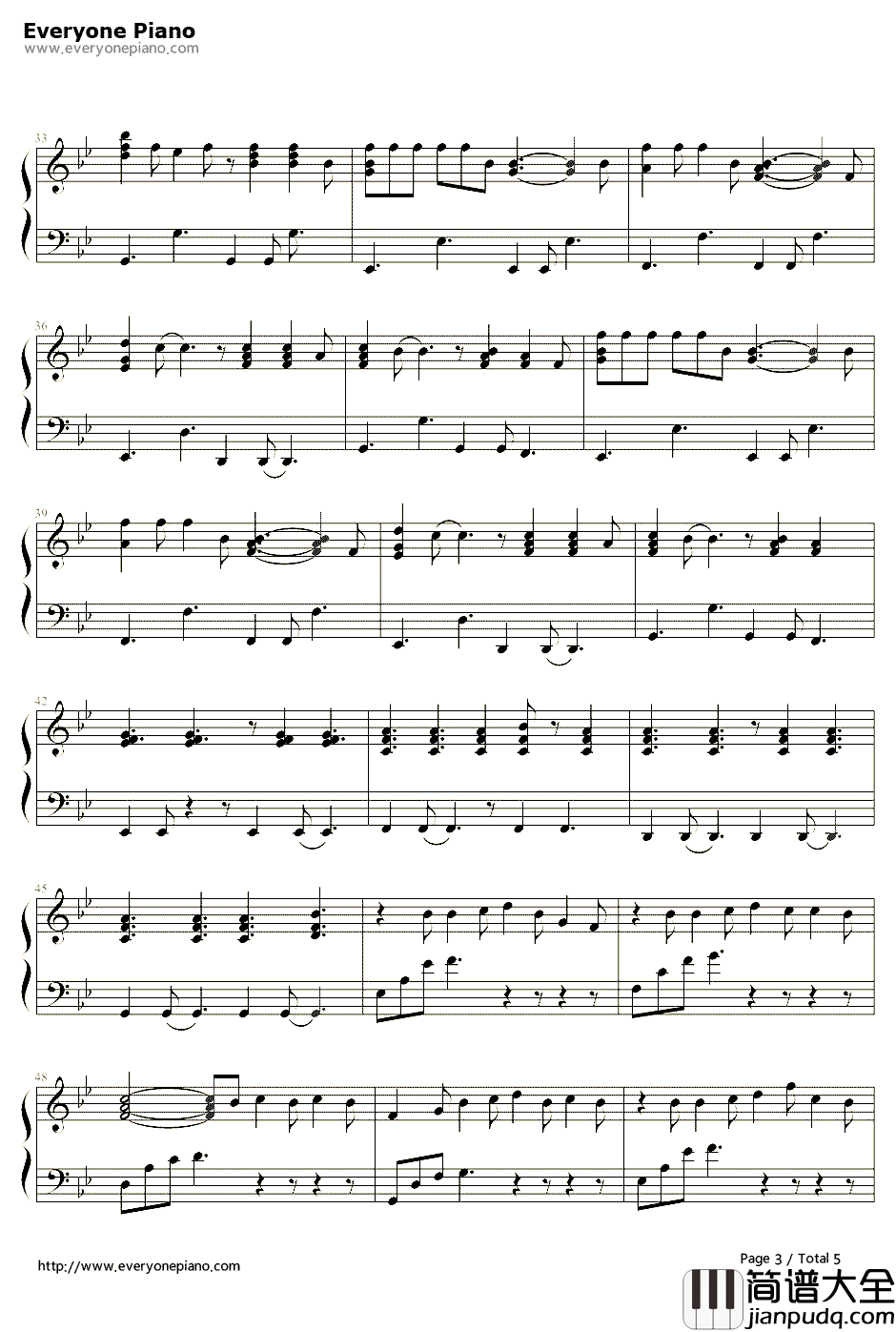 关掉电视钢琴谱_Leessang