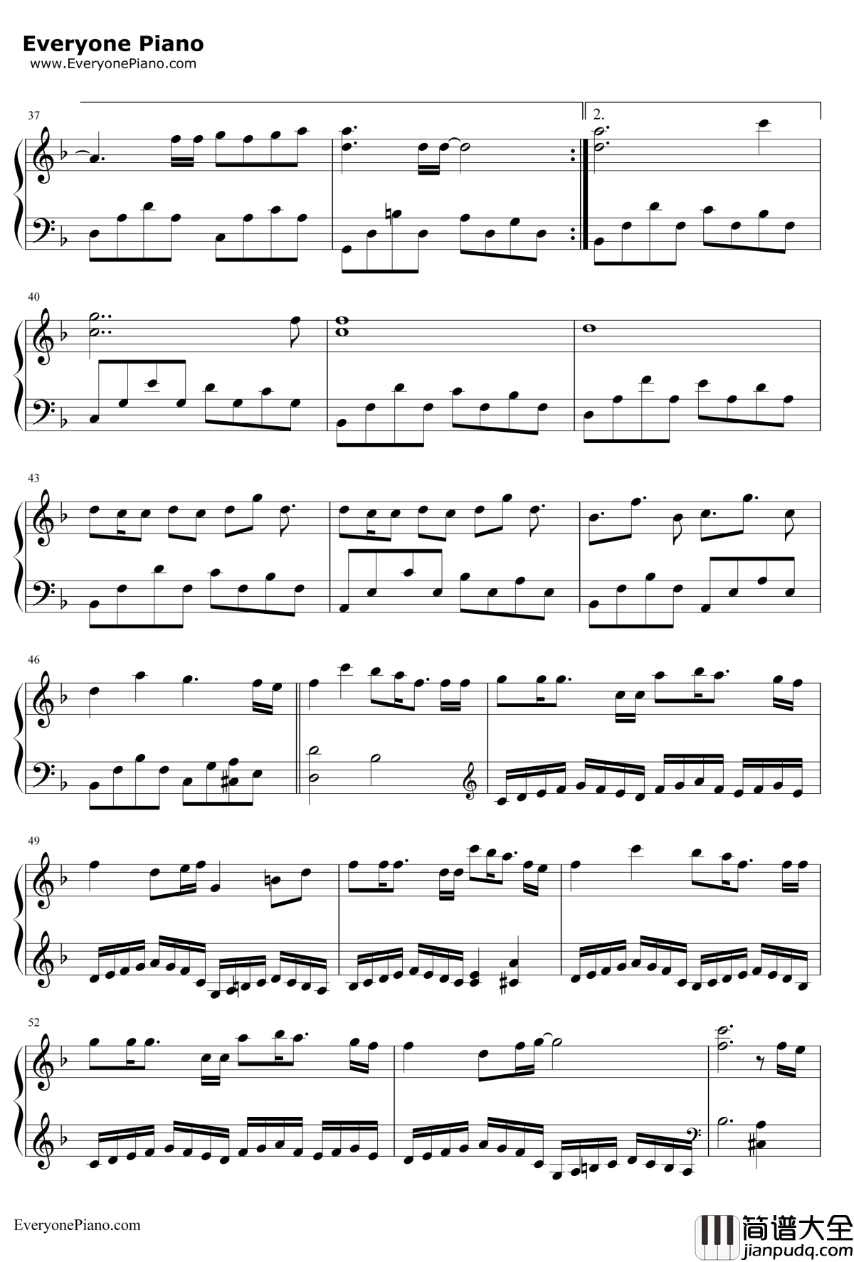 赤い涙钢琴谱_川田麻美_红泪