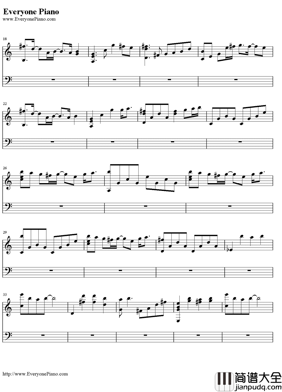 Amethyst钢琴谱_YOSHIKI