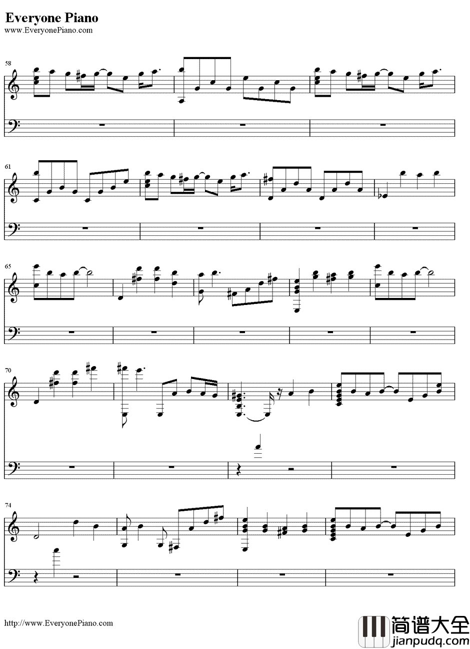 Amethyst钢琴谱_YOSHIKI