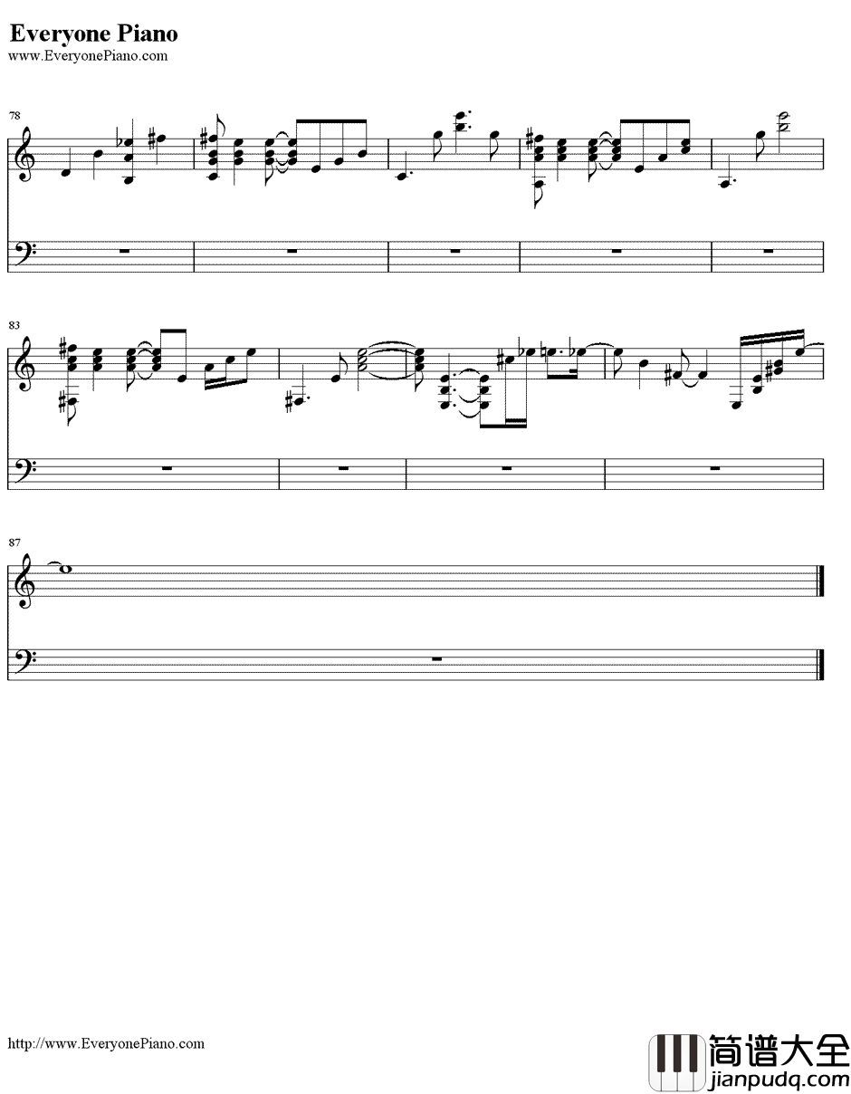 Amethyst钢琴谱_YOSHIKI