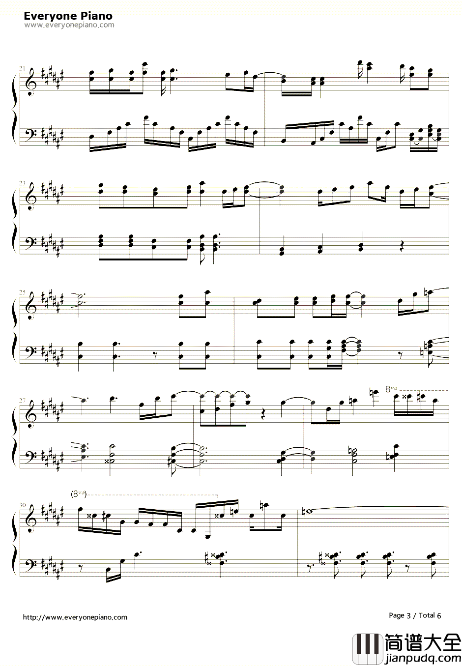 白金钢琴谱_坂本真绫__魔卡少女樱_OP3