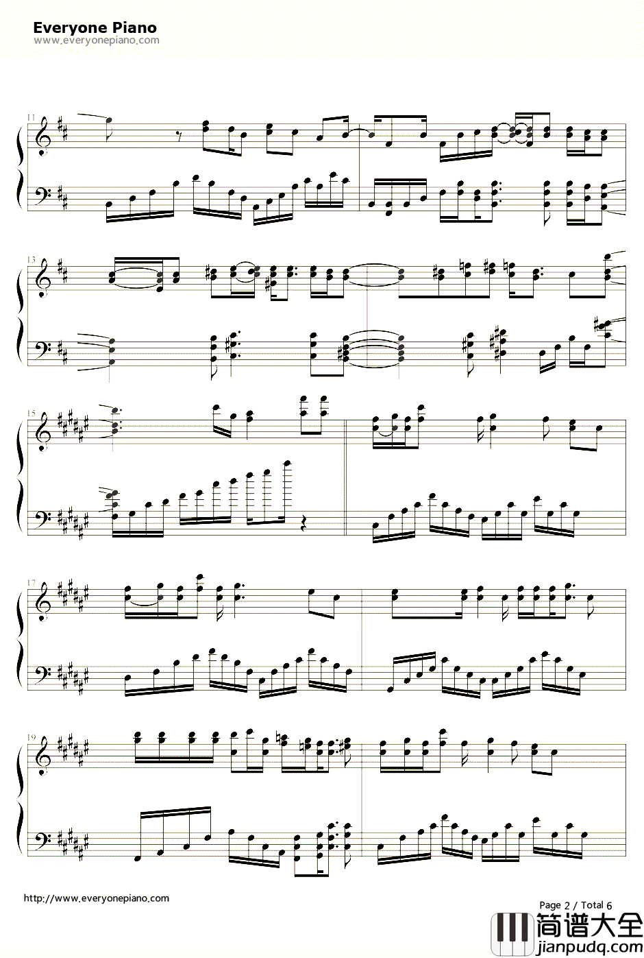 白金钢琴谱_坂本真绫__魔卡少女樱_OP3