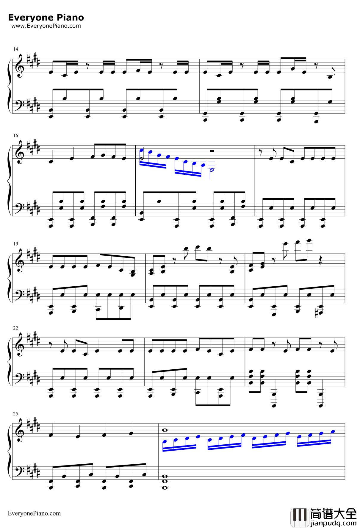 白金ディスコ钢琴谱_阿良良木月火/井口裕香__伪物语_片头曲