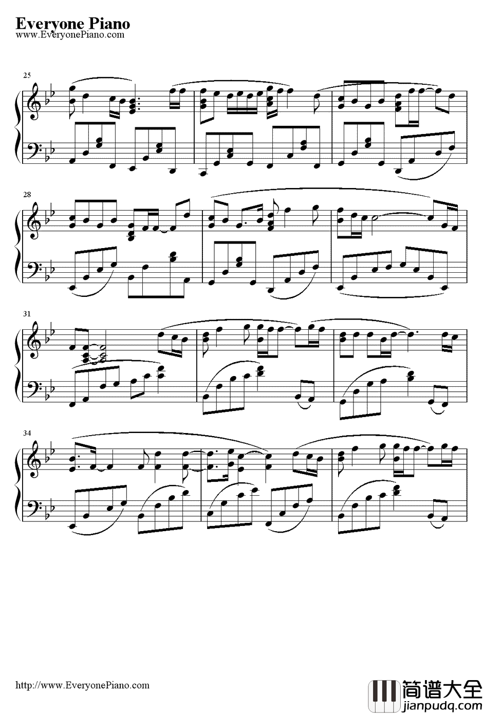 我和春天有个约会钢琴谱_邝美云__爱在春天_片尾曲