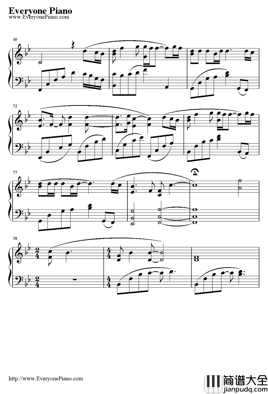 我和春天有个约会钢琴谱_邝美云__爱在春天_片尾曲