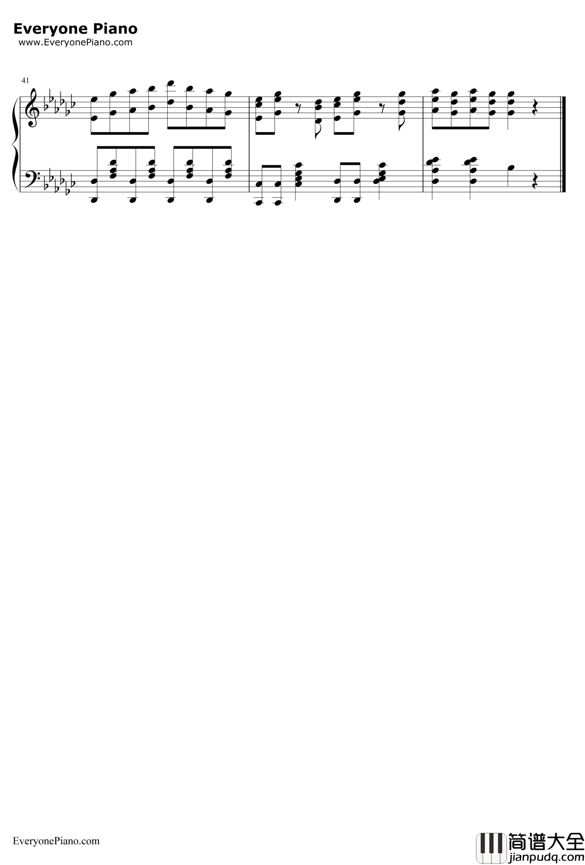 白金ディスコ钢琴谱_阿良良木月火/井口裕香__伪物语_片头曲