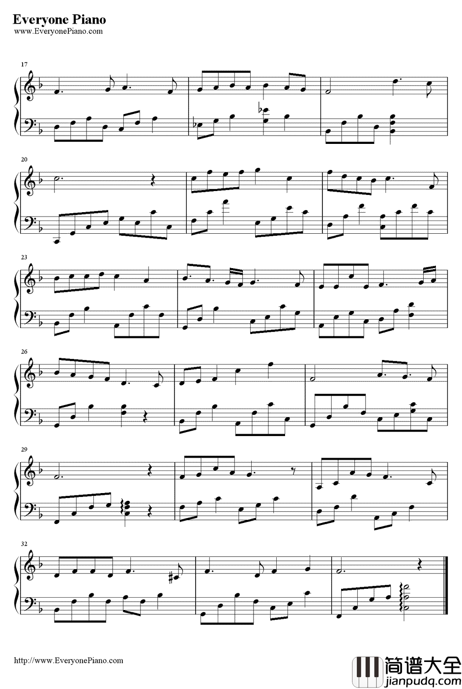 从何说起钢琴谱_陈奕迅