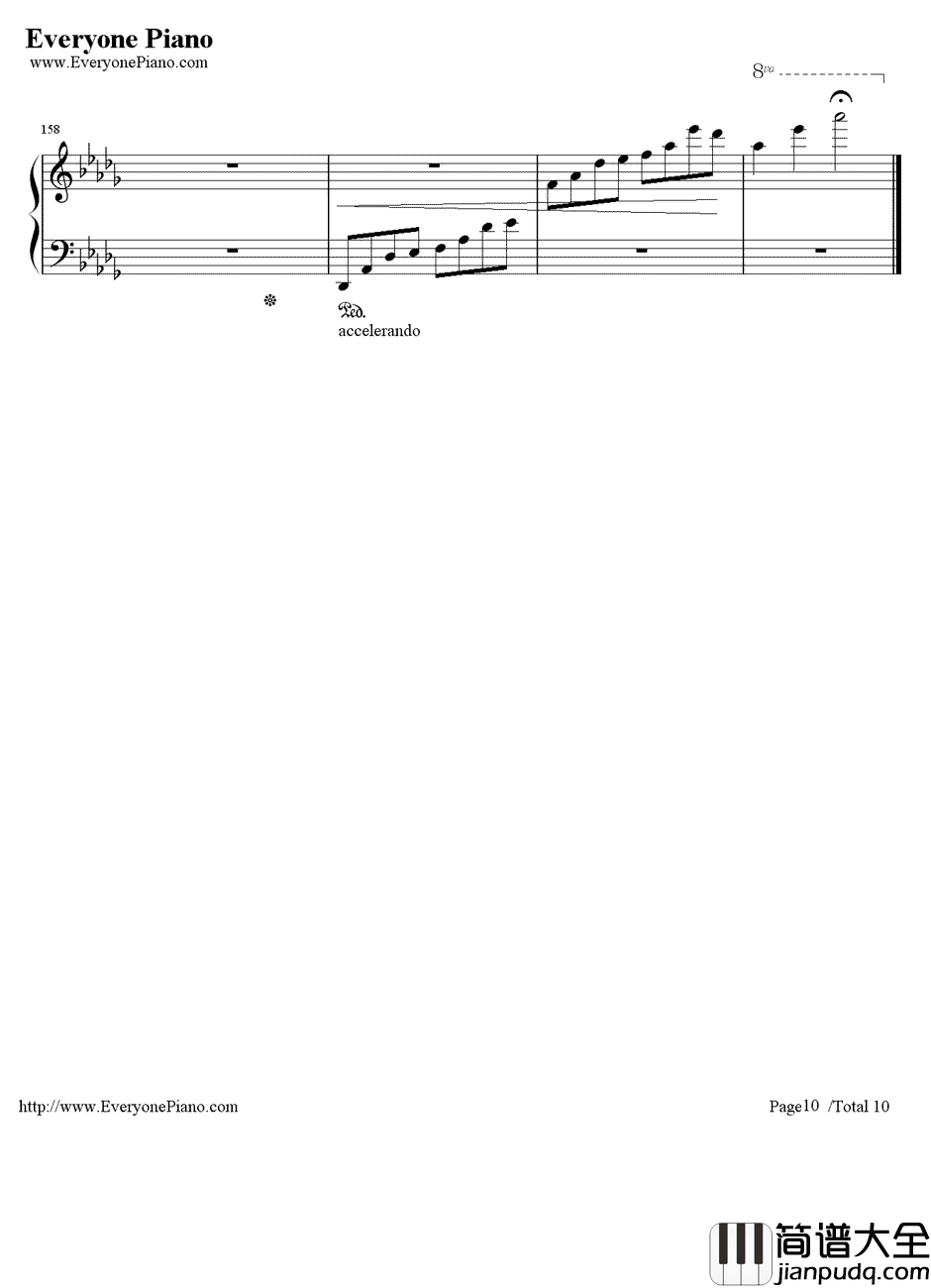 Just_be_friends钢琴谱_巡音ルカ巡音流歌_触手猴版