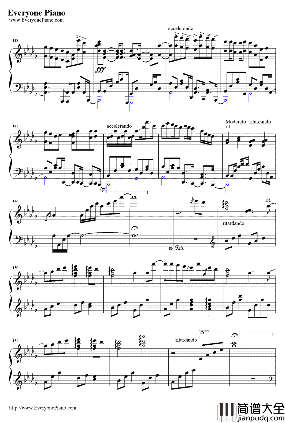 Just_be_friends钢琴谱_巡音ルカ巡音流歌_触手猴版