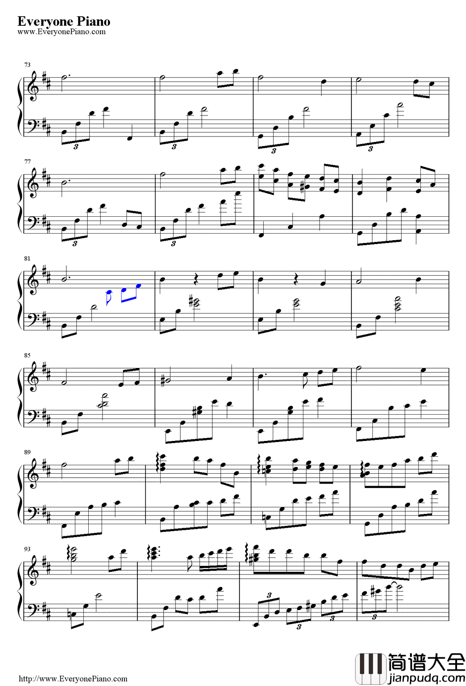 杨柳钢琴谱_范宗沛/林海__真心话大冒险之北京故事_插曲