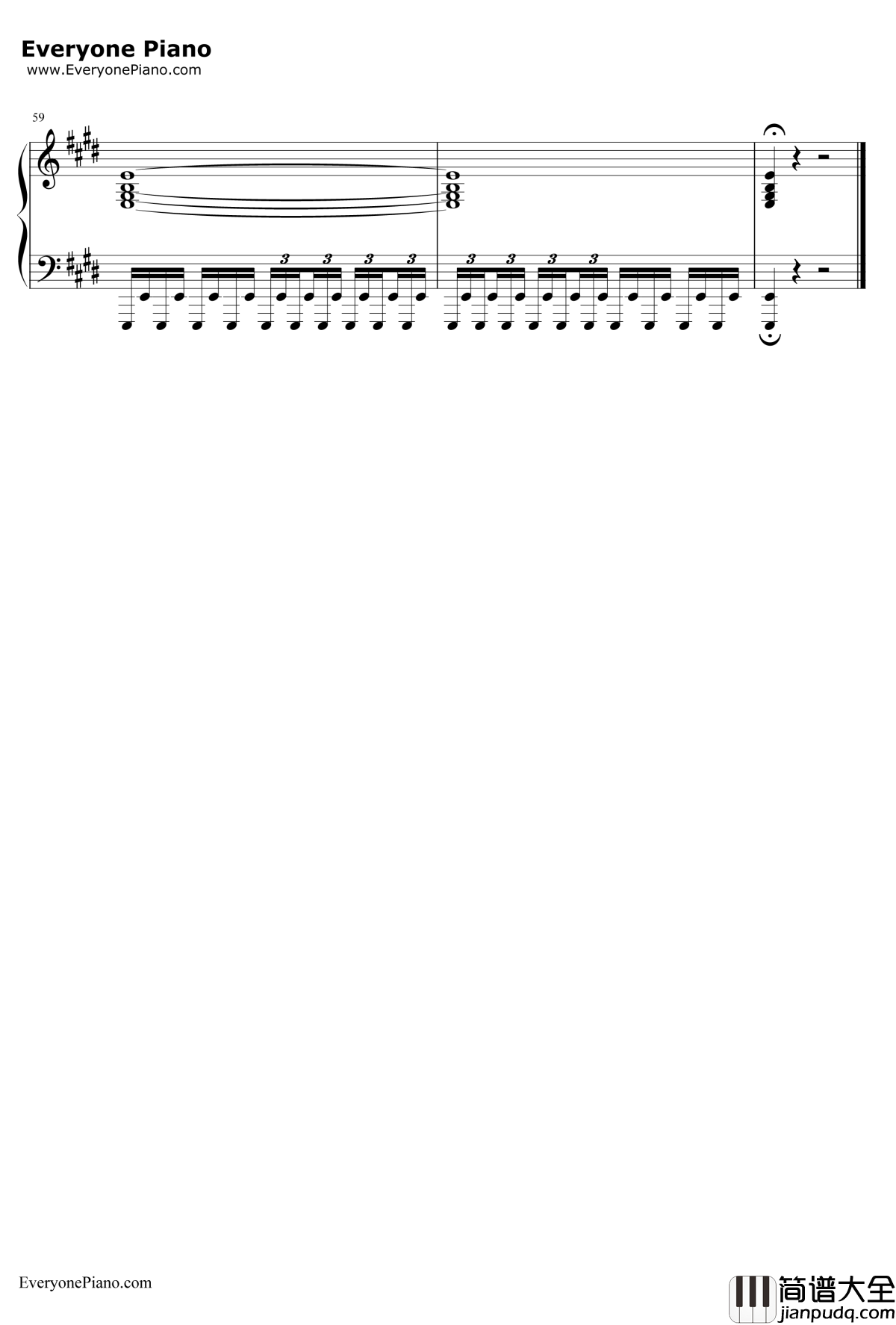 轻飘飘的时间钢琴谱_放学后茶会__轻音少女_第一季第12话插曲