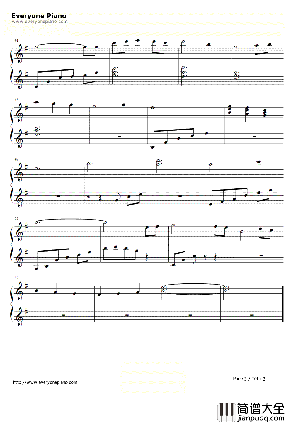 深海的孤独钢琴谱_桑岛法子