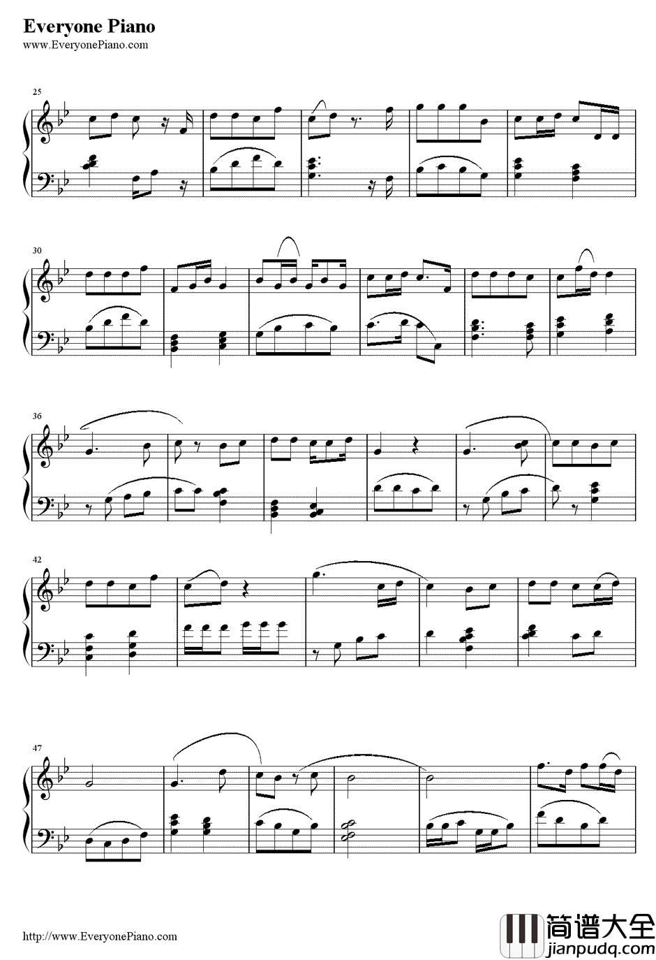 大笑江湖钢琴谱_小沈阳