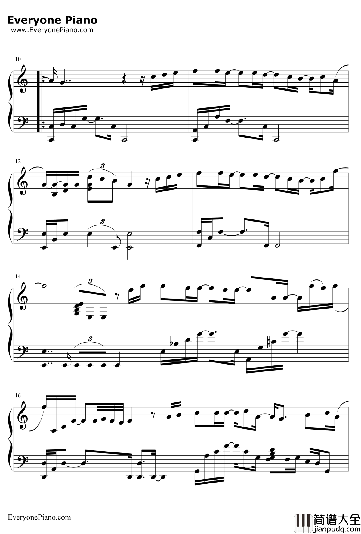 我相信钢琴谱_东方神起