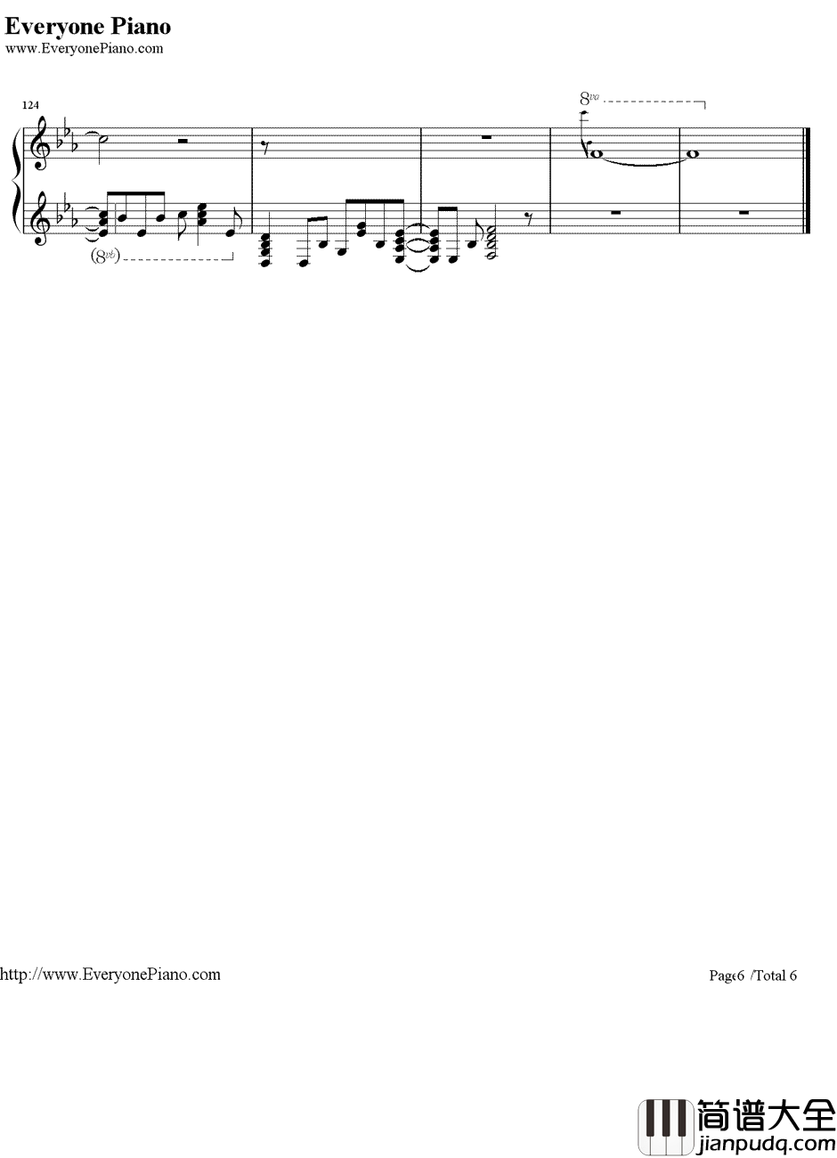 fallen_down钢琴谱_イカロス（早见沙织）__天降之物_插曲