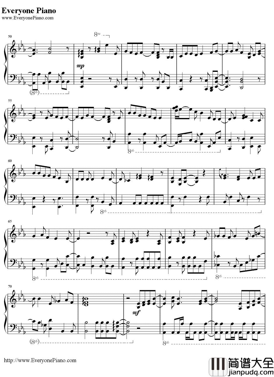 fallen_down钢琴谱_イカロス（早见沙织）__天降之物_插曲