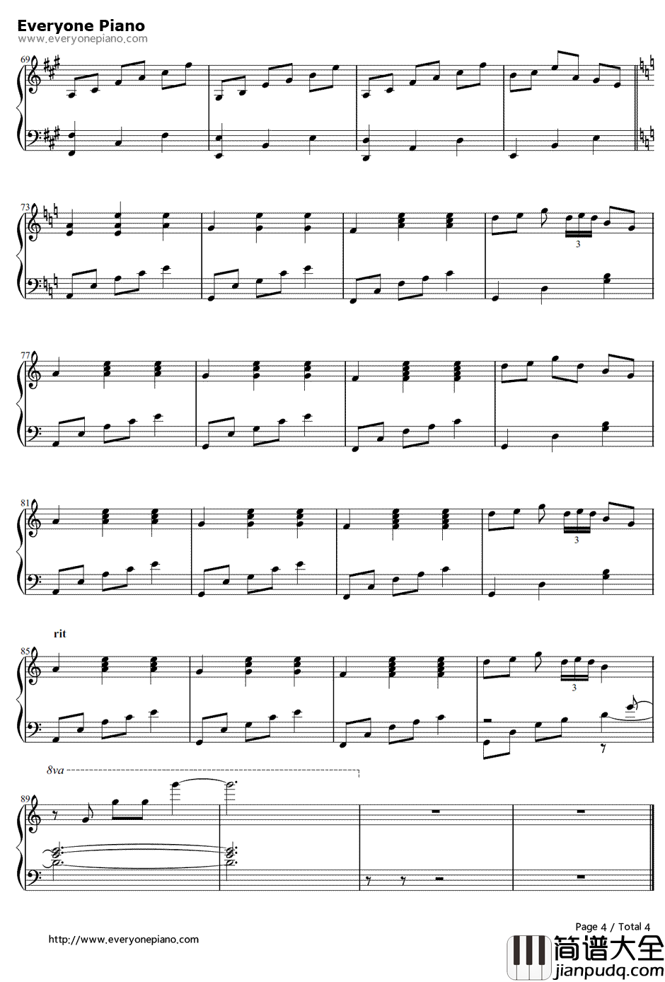 妖怪の山～Mysterious_Mountain钢琴谱_射命丸文_東方風神錄