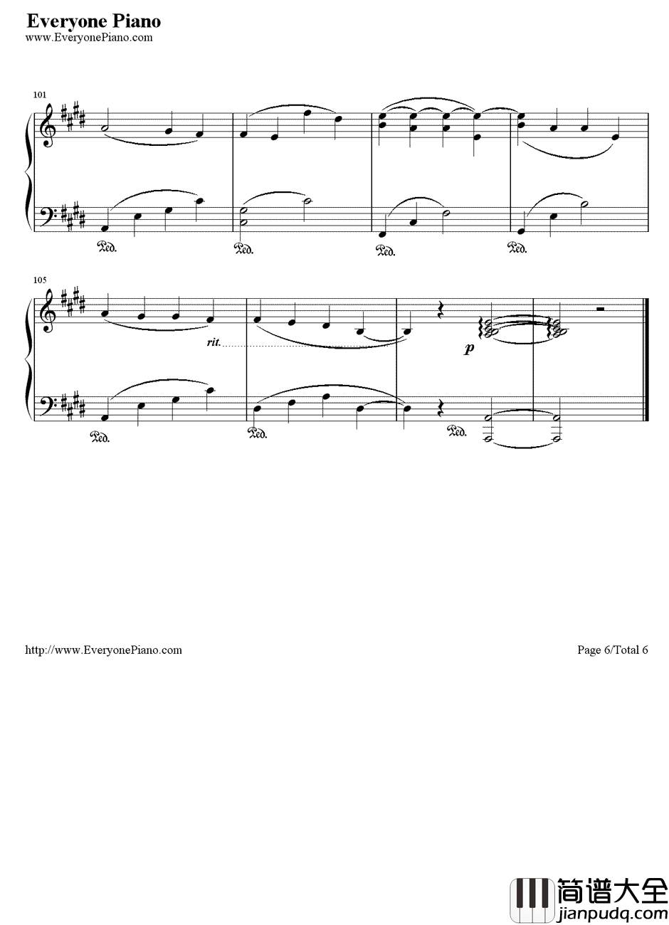 习惯就好钢琴谱_罗志祥