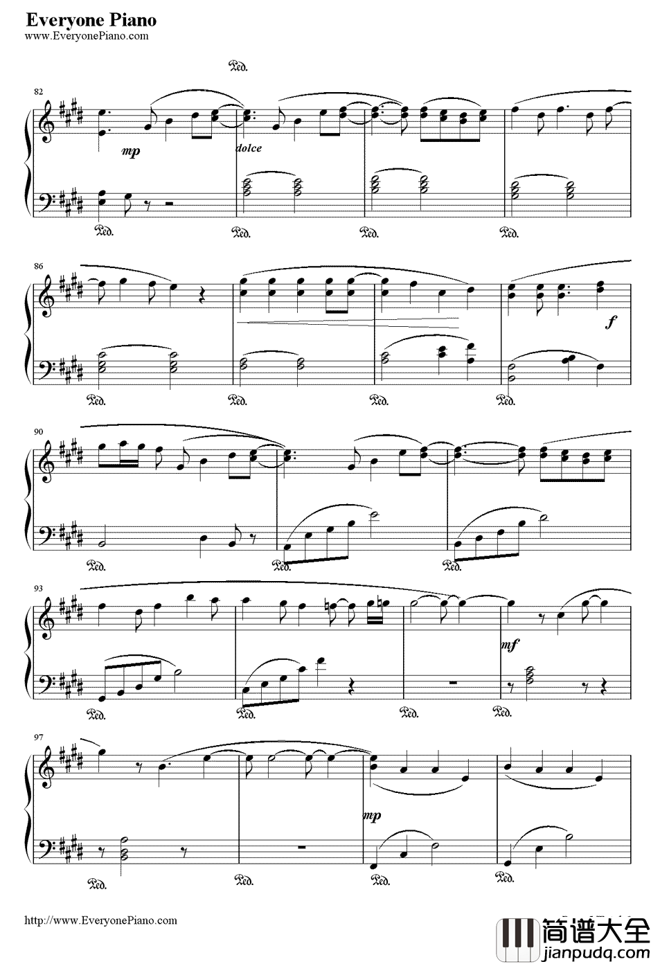 习惯就好钢琴谱_罗志祥