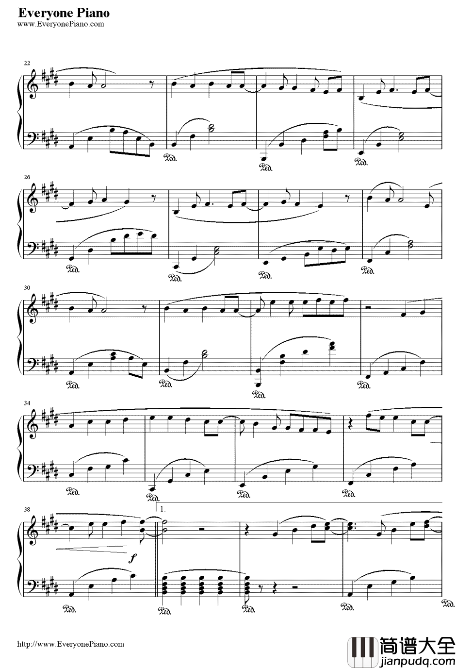 习惯就好钢琴谱_罗志祥