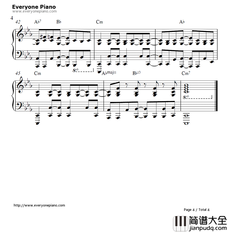 Last_Moment钢琴谱_SPYAIR__死神_ED25