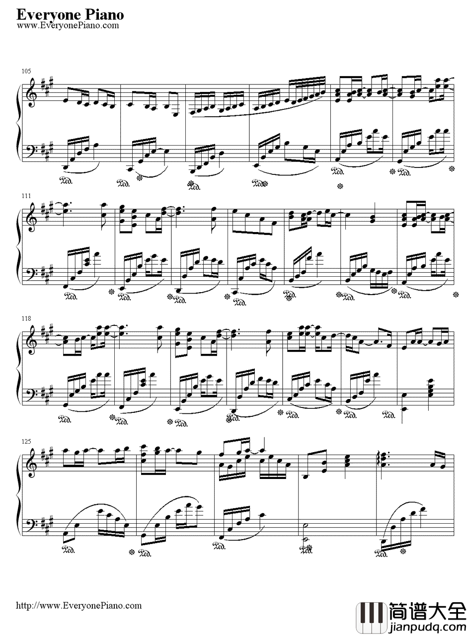 自我催眠钢琴谱_罗志祥