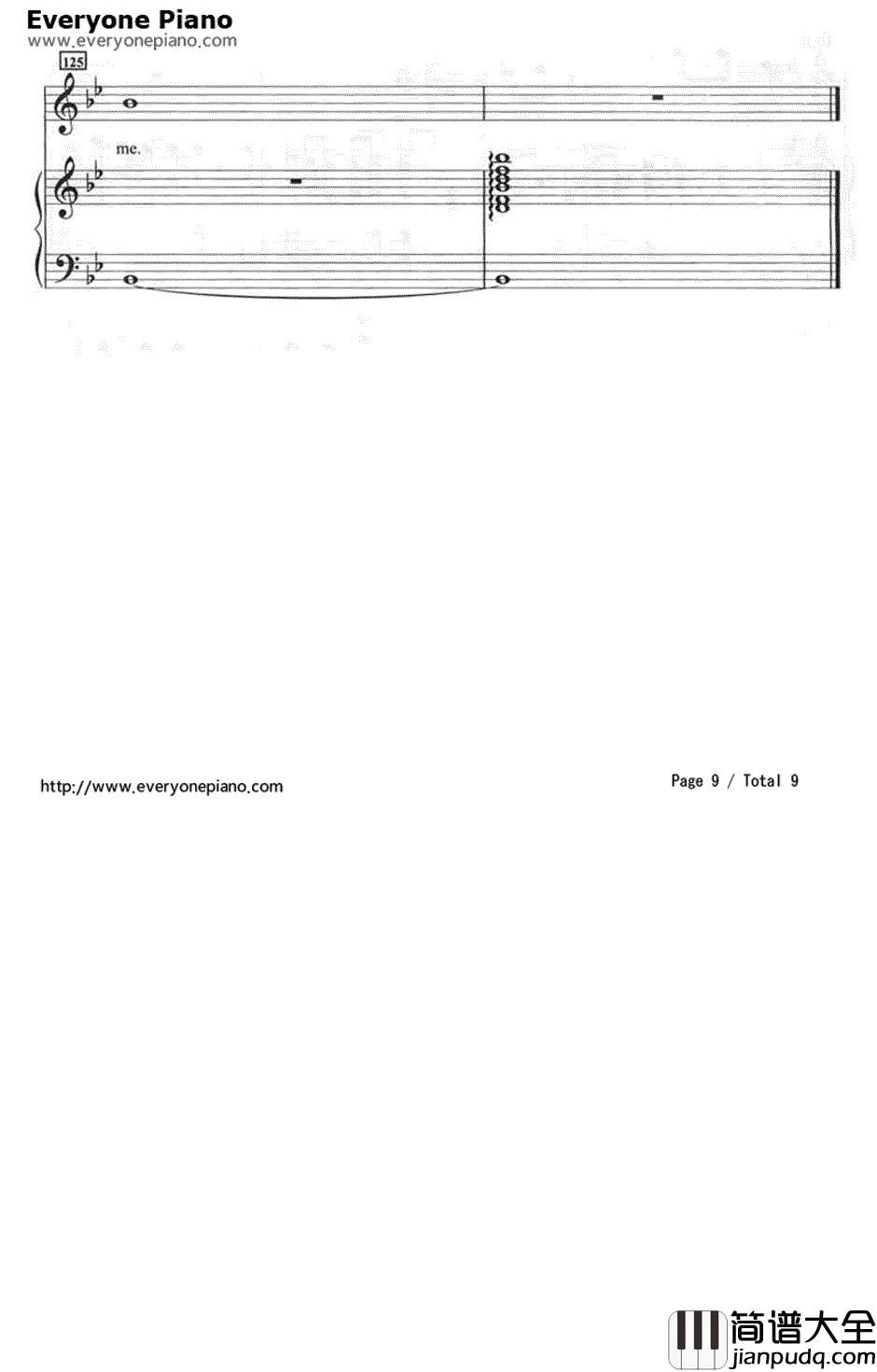 I've_Never_Been_To_Me独奏版钢琴谱_S.H.E