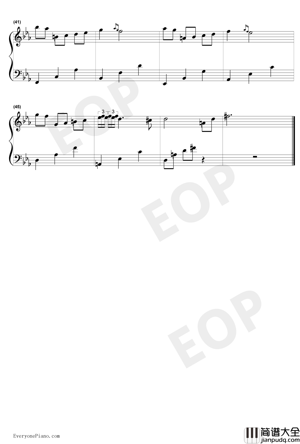 Valentine’s_Day钢琴谱_张一益_情人节