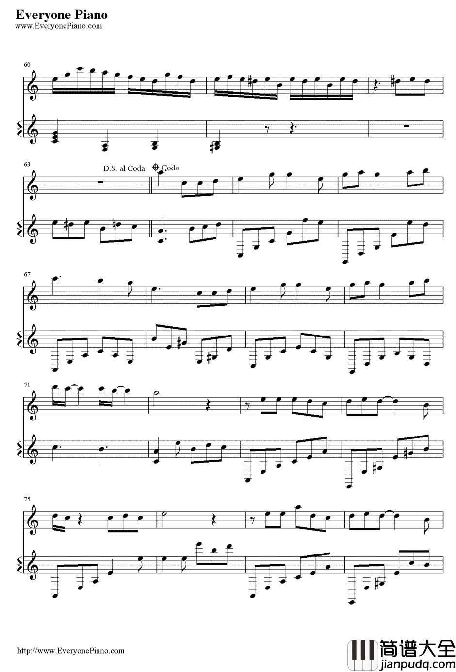 洛丽塔钢琴谱_卓亚君