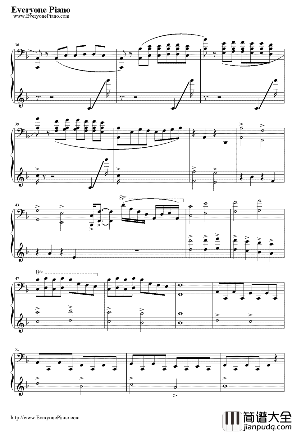 Totentanz钢琴谱_Maksim马克西姆_死之舞