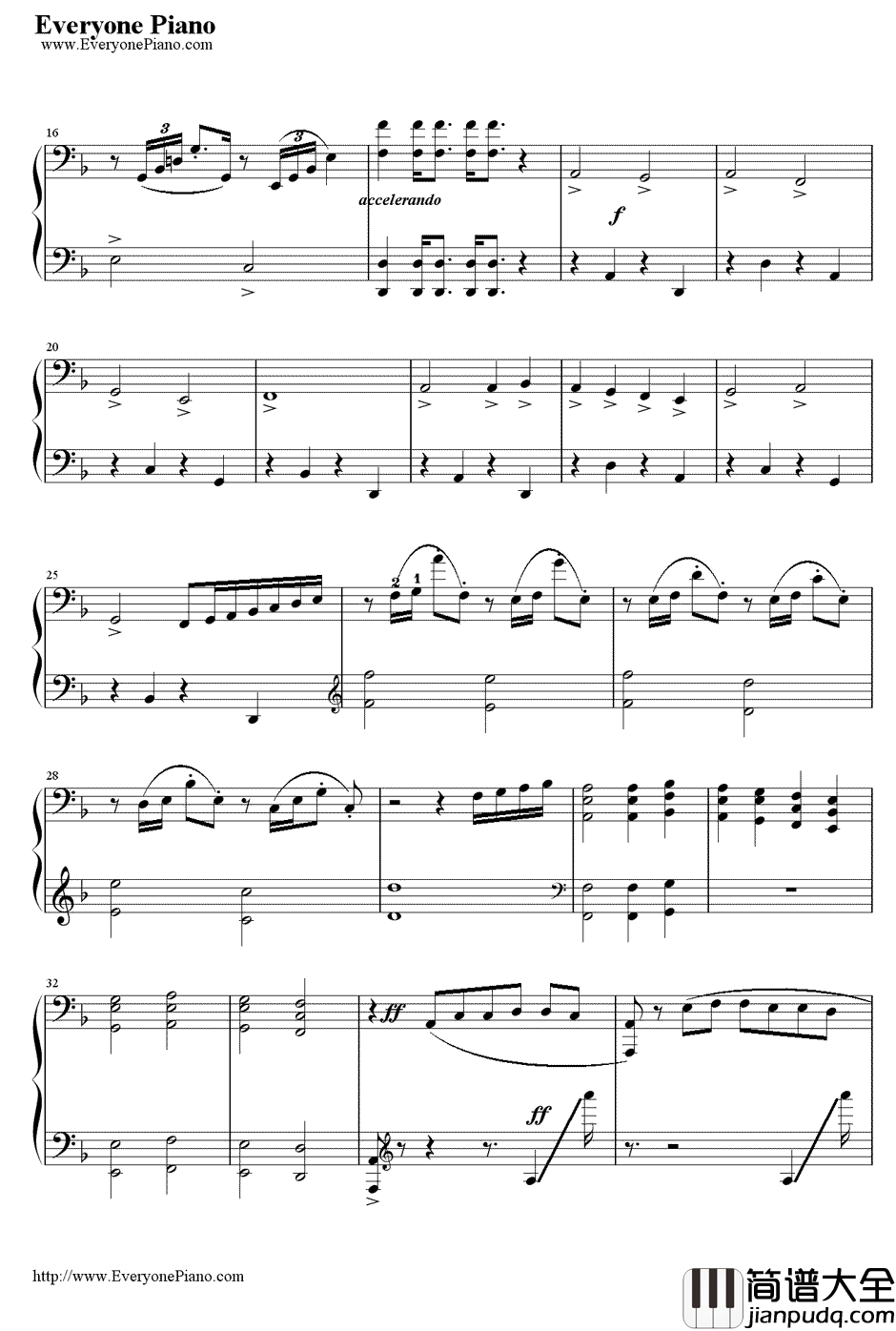 Totentanz钢琴谱_Maksim马克西姆_死之舞