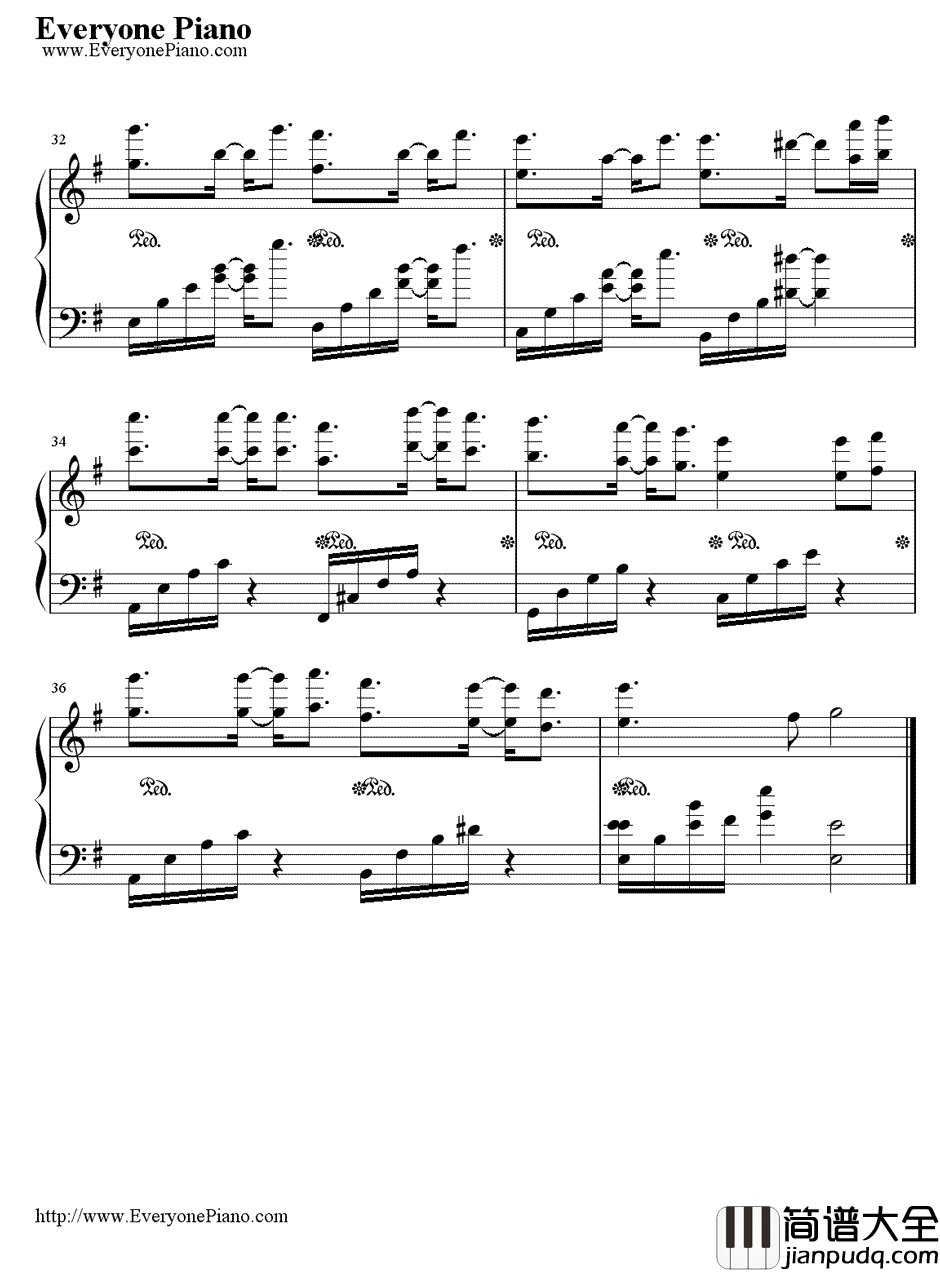 不分手的恋爱钢琴谱_汪苏泷