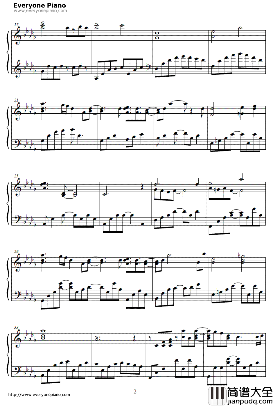 To_Far_Away_Times钢琴谱_Yasunori_Mitsuda__超时空之轮_片尾曲