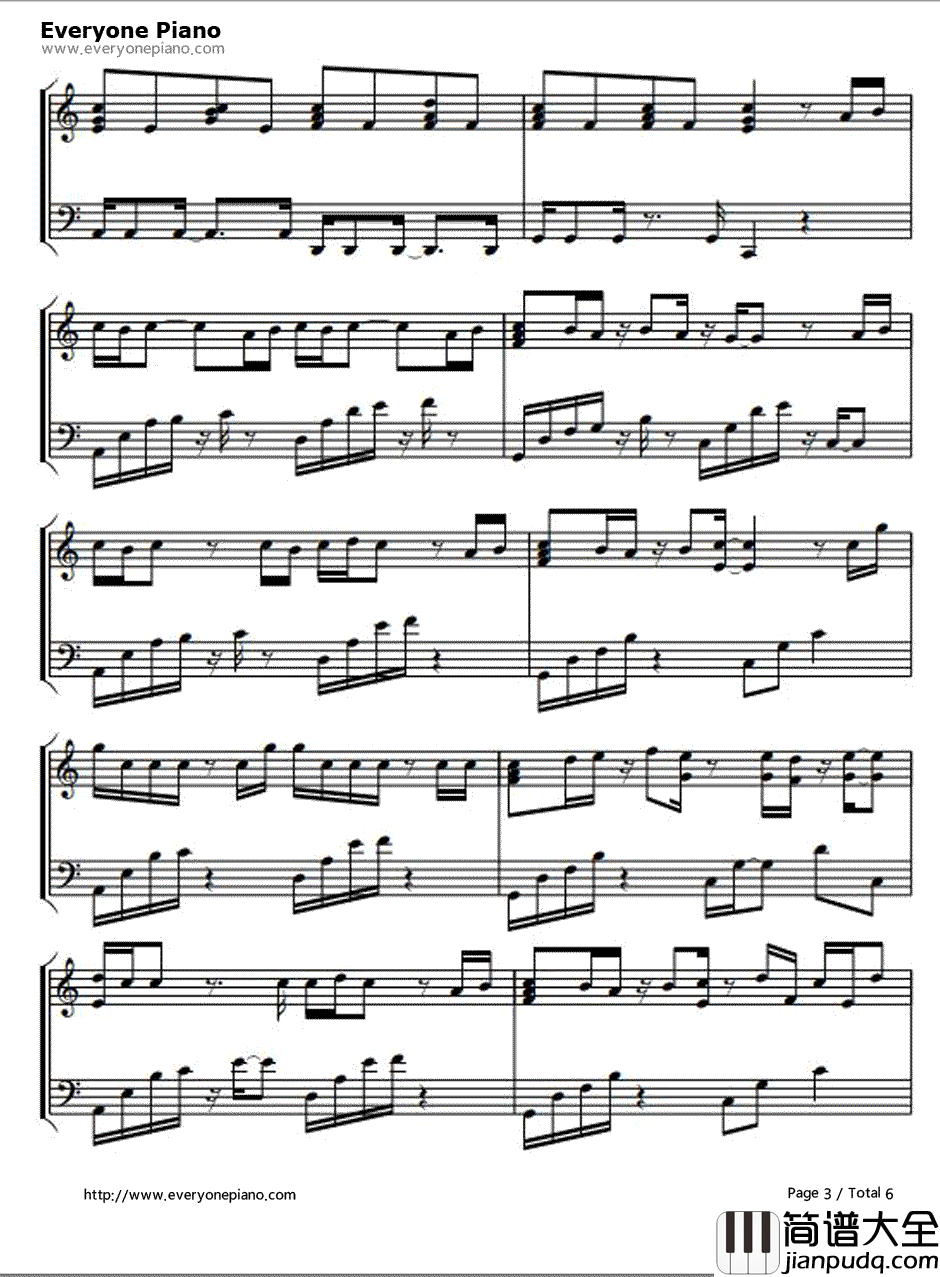 Can_U_Smile钢琴谱_Infinite