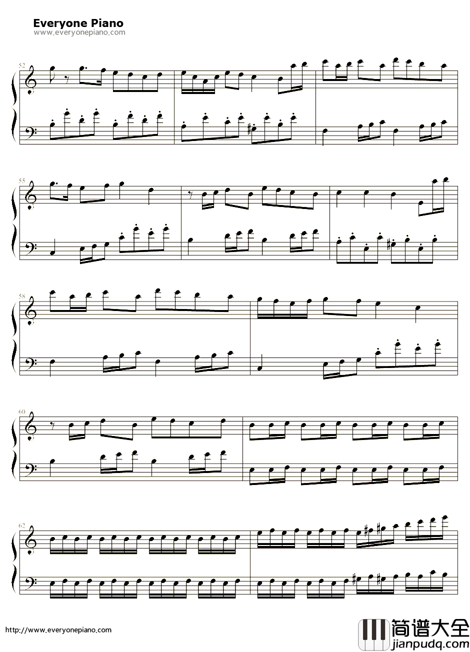 捣蛋猪Bad_Piggies主题曲1.2版钢琴谱_Rovio